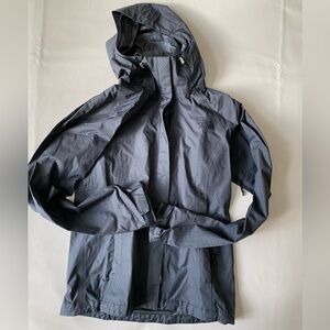 Black North Face Rain Jacket